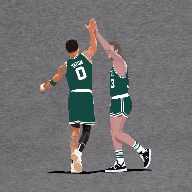 Celtics Past and Present by dbl_drbbl